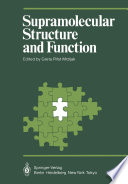 Supramolecular Structure and Function /