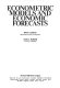 Econometric models and economic forecasts /