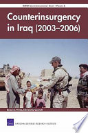 Counterinsurgency in Iraq (2003-2006 /