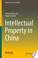 Intellectual Property in China /