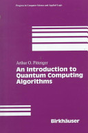 An introduction to quantum computing algorithms /