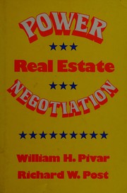 Power real estate negotiation /