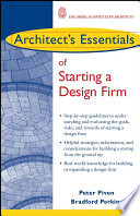 Architect's essentials of starting a design firm /