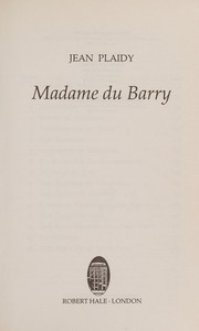 Madame du Barry /