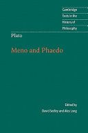 Meno ; and, Phaedo /