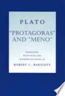 Protagoras ; and, Meno /