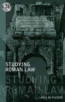 Studying Roman law /