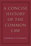 A concise history of the common law /