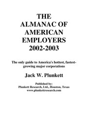 The Almanac of American employers, 2002-2003 /