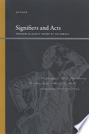 Signifiers and acts : freedom in Lacan's theory of the subject /