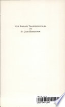 New England transcendentalism and St. Louis Hegelianism ; phases in the history of American idealism /