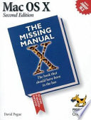 Mac OS X : the missing manual /