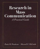 Research in mass communication : a practical guide /