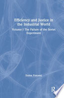 Efficiency and justice in the industrial world /