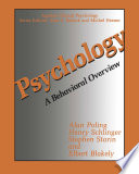 Psychology : a Behavioral Overview /