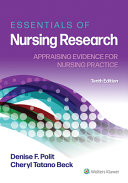 Essentials of nursing research : appraising evidence for nursing practice /