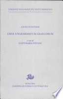 Liber epigrammatum Graecorum /