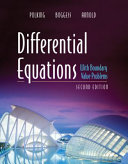 Differential equations with boundary value problems /