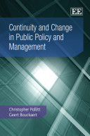 Continuity and change in public policy and management /