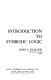 Introduction to symbolic logic /