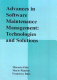 Advances in software maintenance management : technologies and solutions /