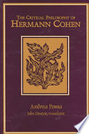 The critical philosophy of Hermann Cohen : La filosofia critica di Hermann Cohen /