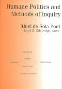Humane politics and methods of inquiry /