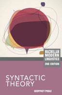 Syntactic theory /