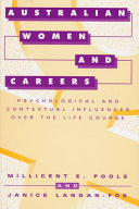 Australian women and careers : psychological and contextual influences over the life course /