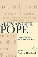 The Dunciad : in four books /