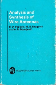 Analysis and synthesis of wire antennas /