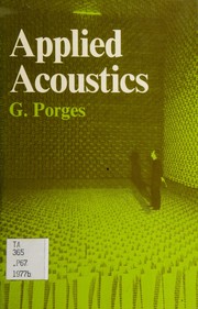 Applied acoustics /