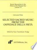 Selected sacred music from the Ospedale della Pietà /
