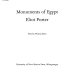 Monuments of Egypt /