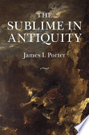 The sublime in antiquity /