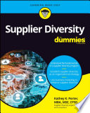 Supplier Diversity For Dummies /
