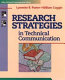 Research strategies in technical communication /