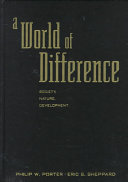 A world of difference : society, nature, development /