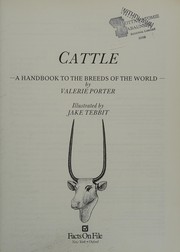 Cattle : a handbook to the breeds of the world /