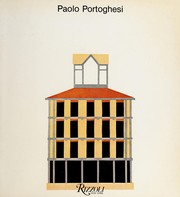 Paolo Portoghesi : progetti e disegni, 1949-1979 /