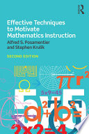 Effective techniques to motivate mathematics instruction /