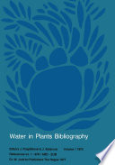 Water-in-Plants Bibliography : References no. 1-979/ABD -- ZUB /