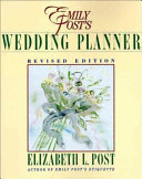 Emily Post's Wedding planner /