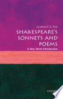 Shakespeare's sonnets and poems : a very short introduction /