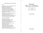 Foucault, Marxism, and history : mode of production versus mode of information /