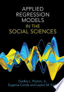 Applied regression models in the social sciences /