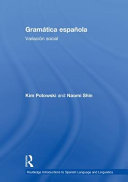 Gramática española : variación social /