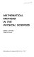 Mathematical methods in the physical sciences /