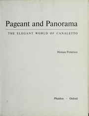 Pageant and panorama : the elegant world of Canaletto /