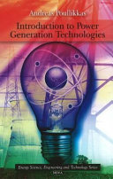 Introduction to power generation technologies /